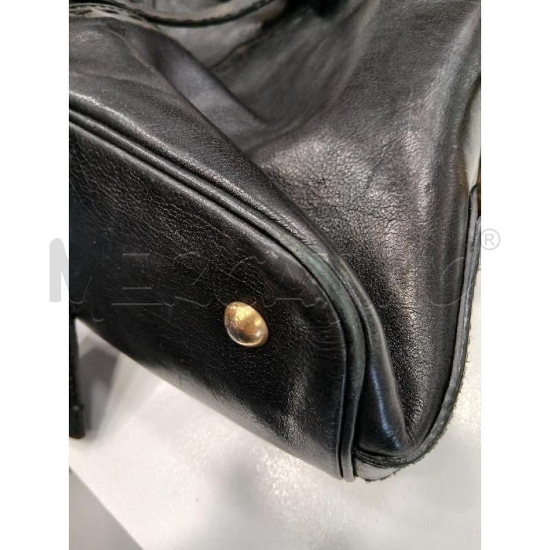 BORSA D YVES SAINT LAURENT MUSE IN PELLE NERO | Mercatino dell'Usato Roma viale tirreno 5