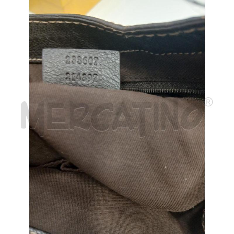 BORSA GUCCI MARRONE GG CANVAS NEW LADIES WEB TOTE DA RIV  | Mercatino dell'Usato Roma viale tirreno 5
