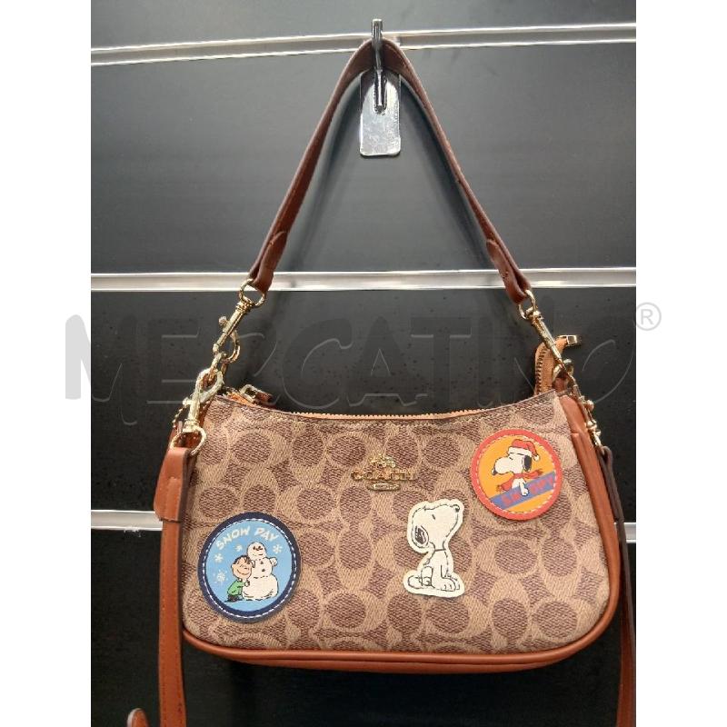 BORSETTA D COACH TOPPE SNOOPY  | Mercatino dell'Usato Roma viale tirreno 2