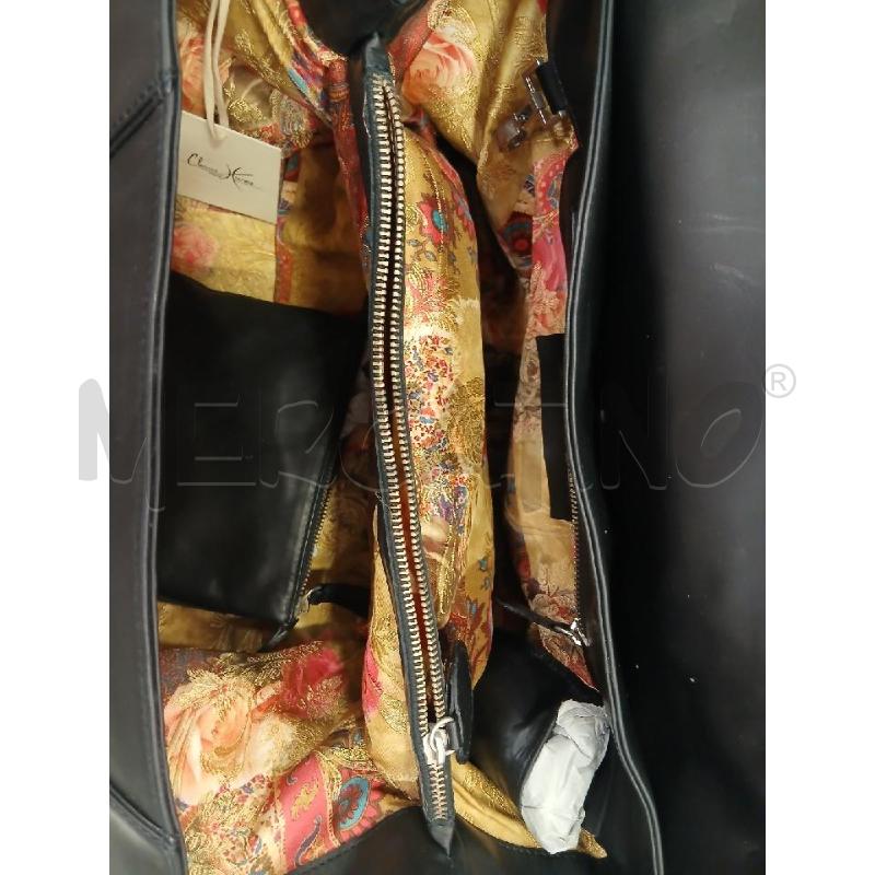 BORSONE CLARISSE HIERAIX NE + POCHETTE INTERNA  | Mercatino dell'Usato Roma viale tirreno 4