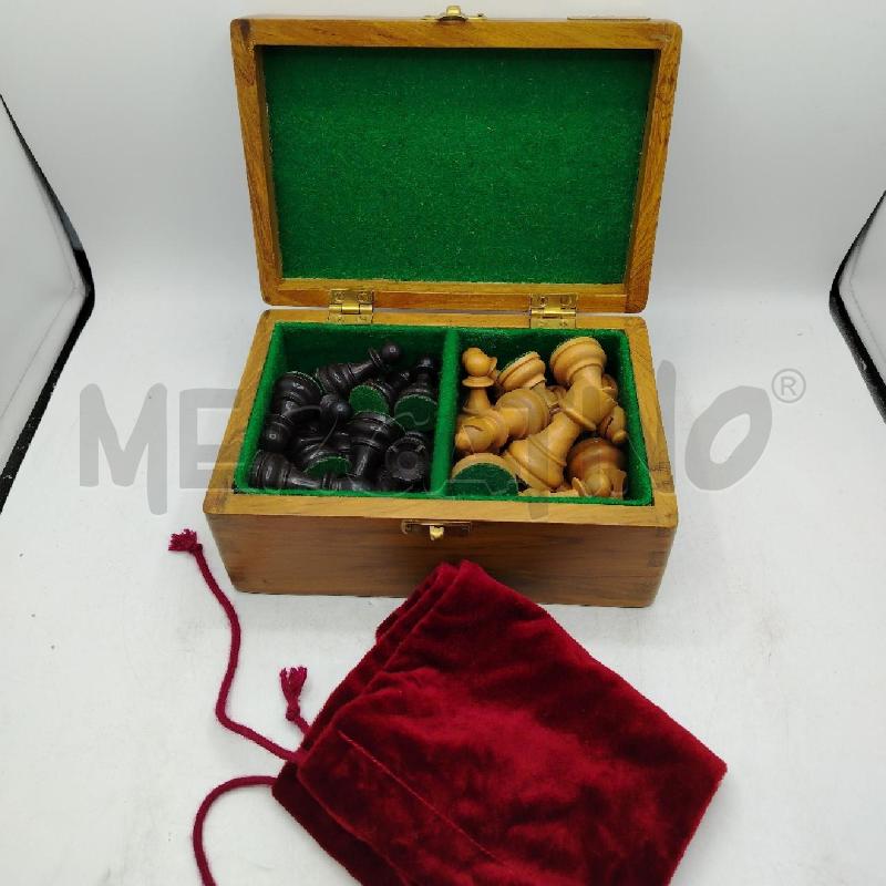 BOX SCACCHI KASPAROV LEGNO | Mercatino dell'Usato Roma viale tirreno 1