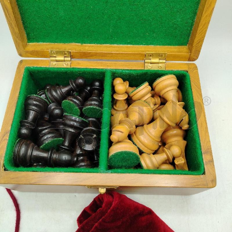 BOX SCACCHI KASPAROV LEGNO | Mercatino dell'Usato Roma viale tirreno 2