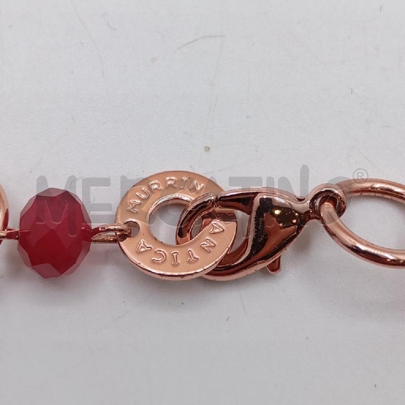 BRACCIALE ANTICA MURRINA SFERE RSS ANELLO VETRO | Mercatino dell'Usato Roma viale tirreno 2