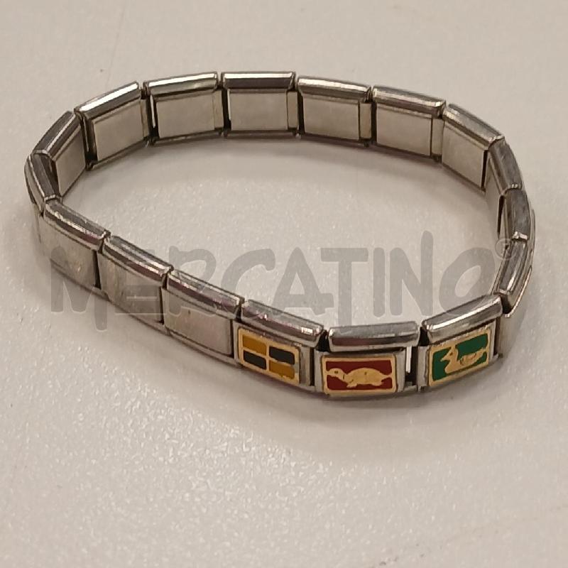 BRACCIALE ARGENTATO ELASTICO  | Mercatino dell'Usato Roma viale tirreno 1