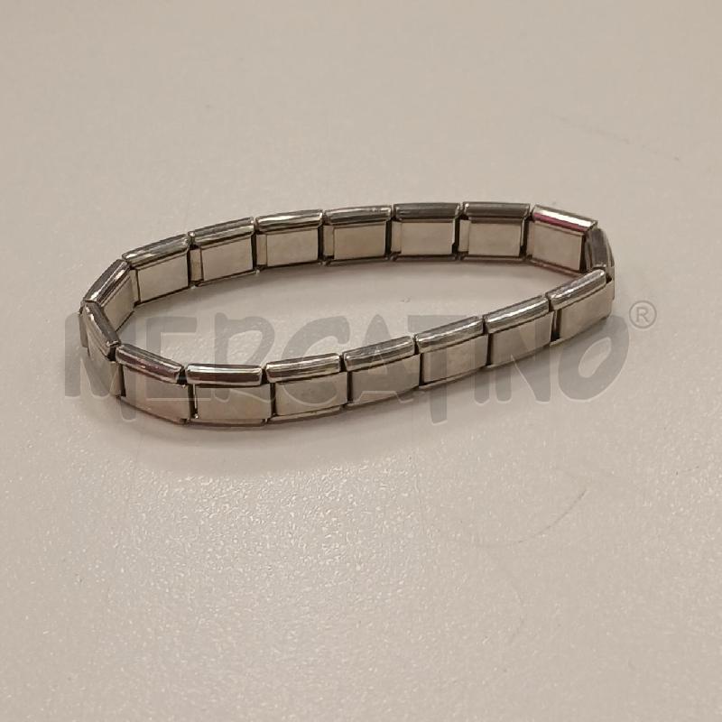 BRACCIALE ARGENTATO ELASTICO  | Mercatino dell'Usato Roma viale tirreno 2