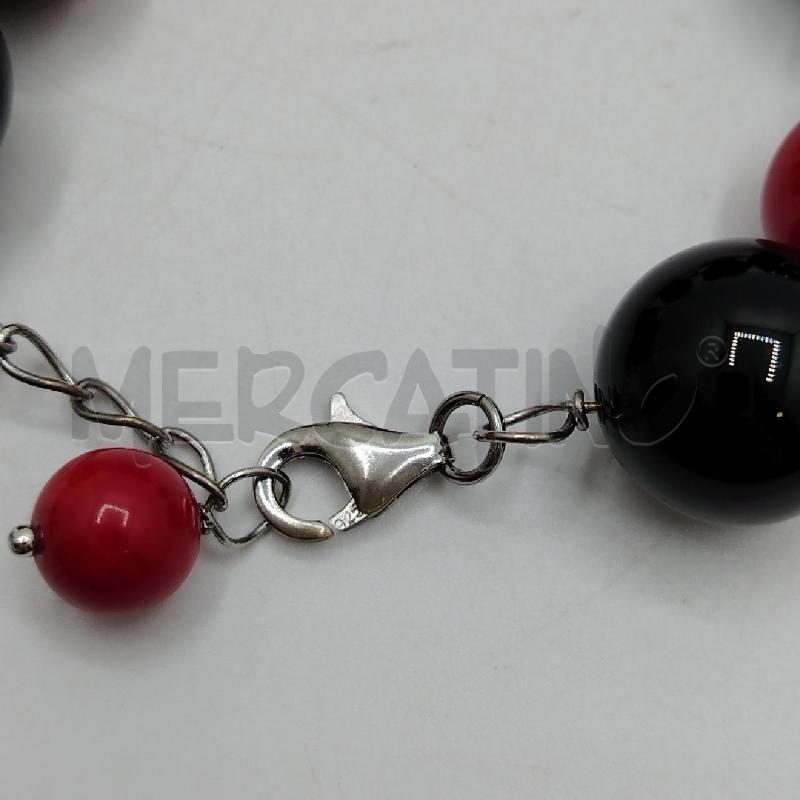 BRACCIALE ARGENTATO SFERE RSS NE ROSA RSS | Mercatino dell'Usato Roma viale tirreno 3