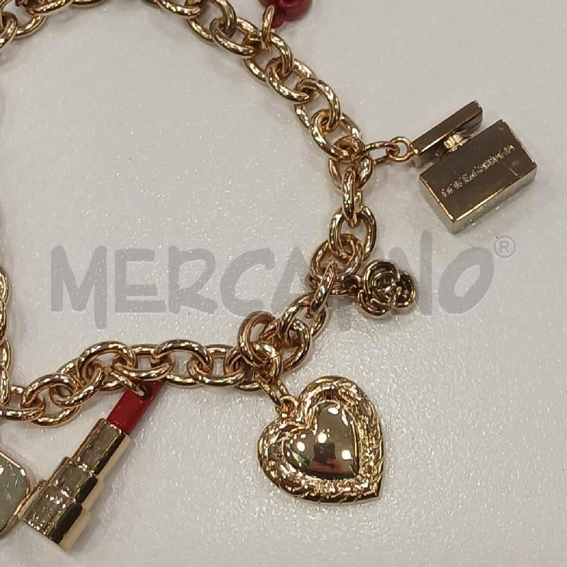 BRACCIALE DOLCE&GABBANA DORATO CON CHARM | Mercatino dell'Usato Roma viale tirreno 2