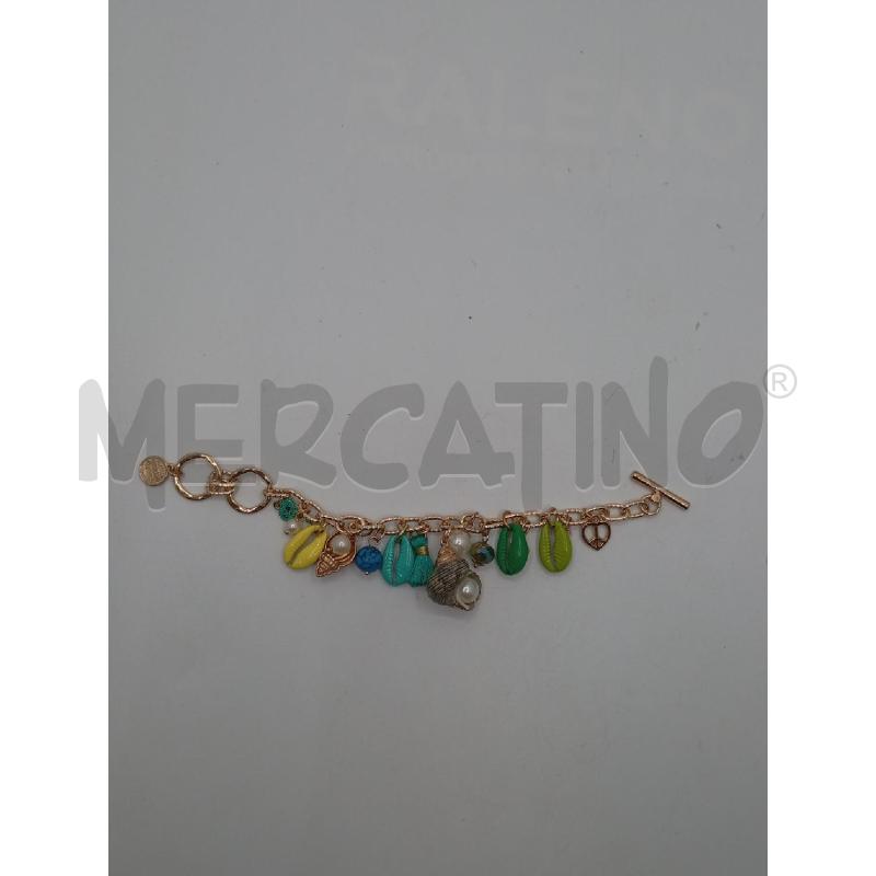 BRACCIALE DOS BESOS CATENINA GI PEND CONCHIGLIE COL | Mercatino dell'Usato Roma viale tirreno 1