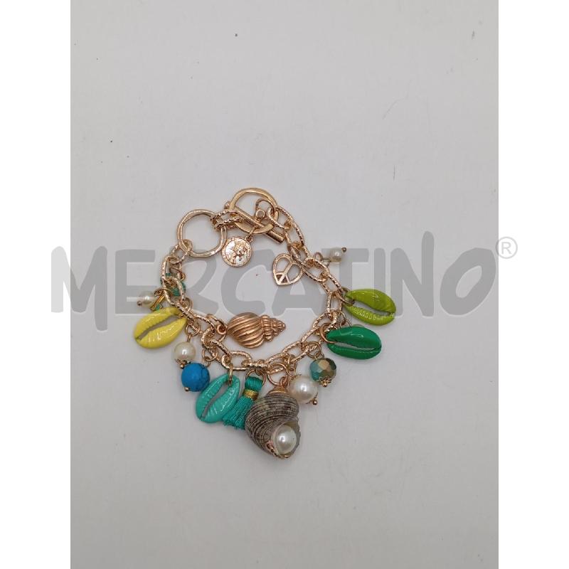 BRACCIALE DOS BESOS CATENINA GI PEND CONCHIGLIE COL | Mercatino dell'Usato Roma viale tirreno 2