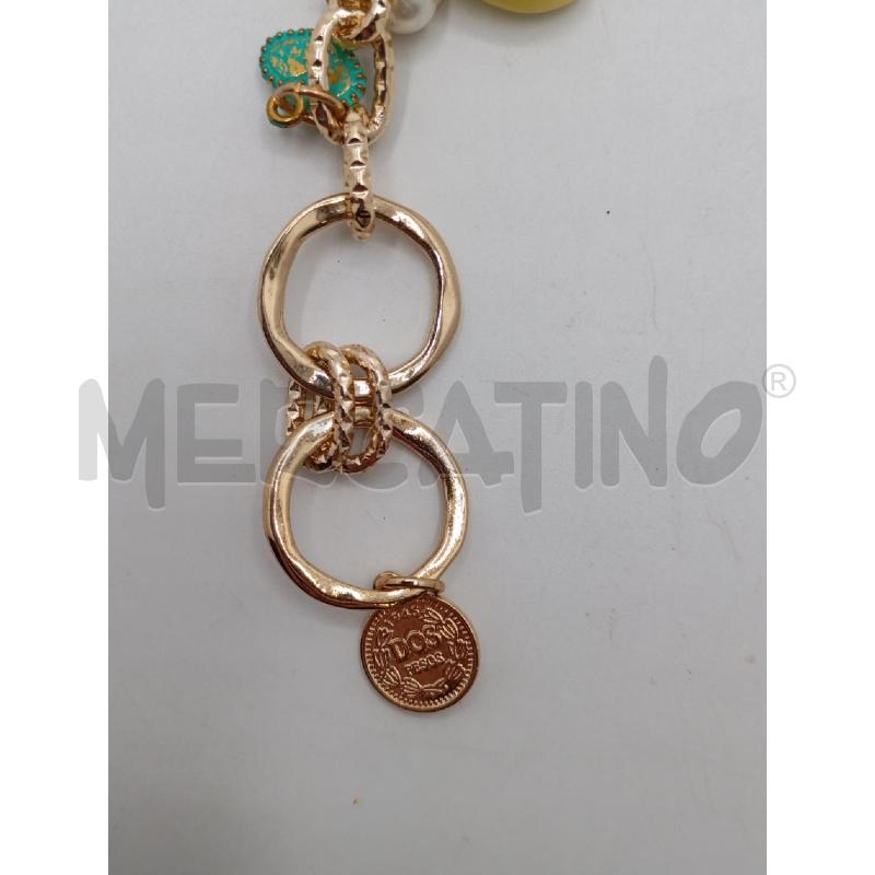BRACCIALE DOS BESOS CATENINA GI PEND CONCHIGLIE COL | Mercatino dell'Usato Roma viale tirreno 3