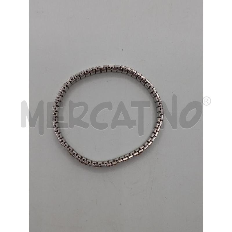 BRACCIALE ELASTICO ARGENATO | Mercatino dell'Usato Roma viale tirreno 2