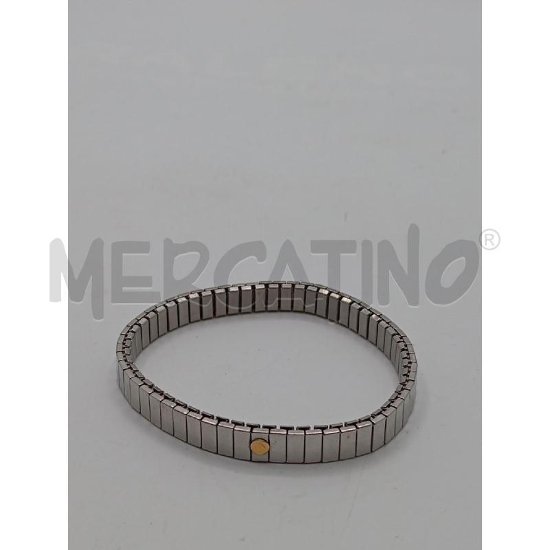 BRACCIALE ELASTICO ARGENATO | Mercatino dell'Usato Roma viale tirreno 3