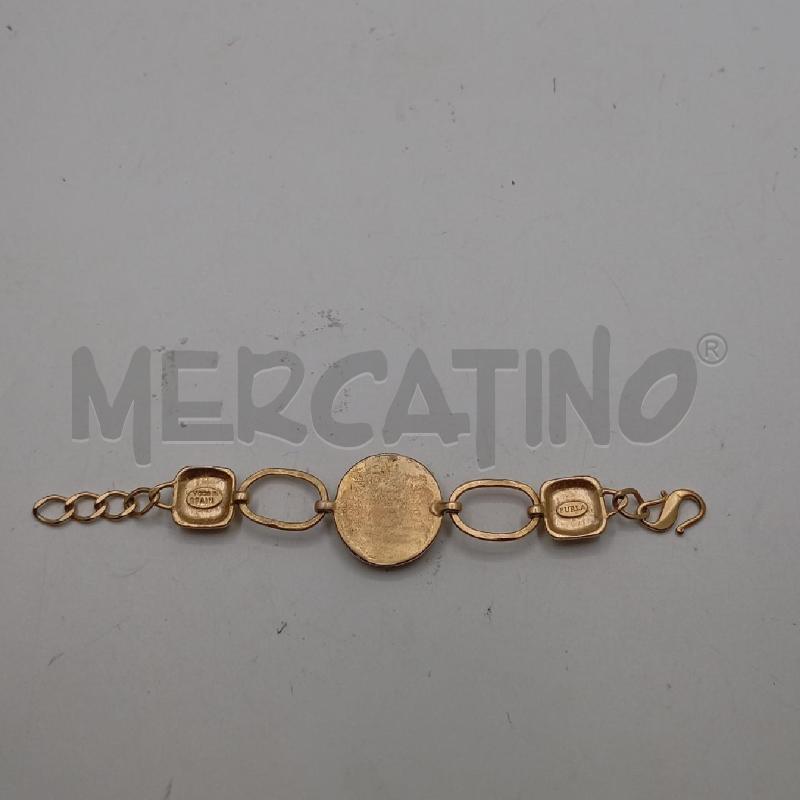 BRACCIALE FURLA DORATO CENTRALE  | Mercatino dell'Usato Roma viale tirreno 3