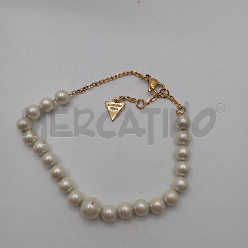 BRACCIALE GUESS PERLINE BI CHIUSURA GI | Mercatino dell'Usato Roma viale tirreno 1