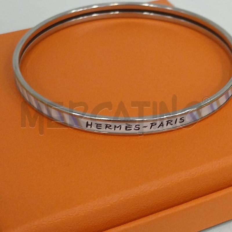 BRACCIALE HERMES UNI BIANCO/MULTICOLOR | Mercatino dell'Usato Roma viale tirreno 2