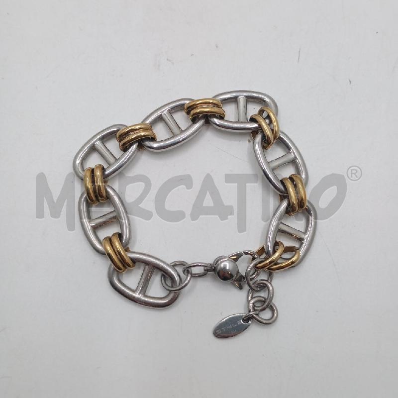 BRACCIALE LOTUS CATENA GR ANELLI GI | Mercatino dell'Usato Roma viale tirreno 2