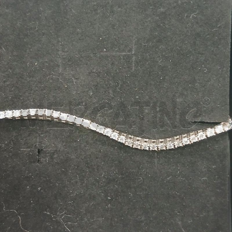 BRACCIALE MAISON GIOIELLI TENNIS STRASS BI | Mercatino dell'Usato Roma viale tirreno 1