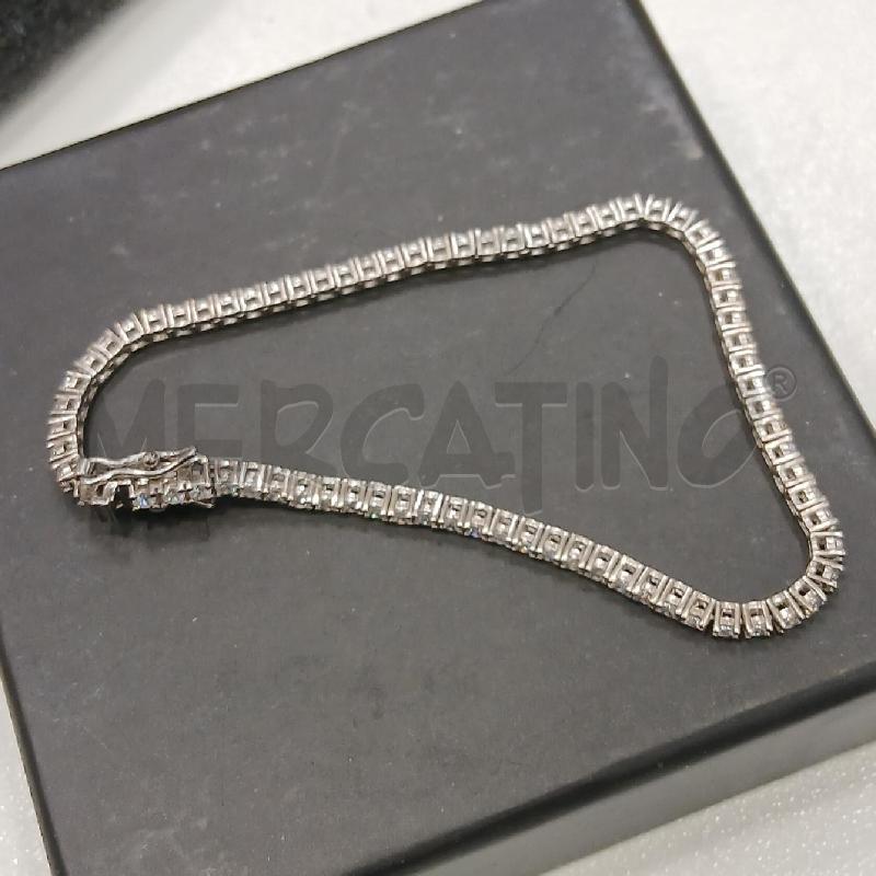 BRACCIALE MAISON GIOIELLI TENNIS STRASS BI | Mercatino dell'Usato Roma viale tirreno 2