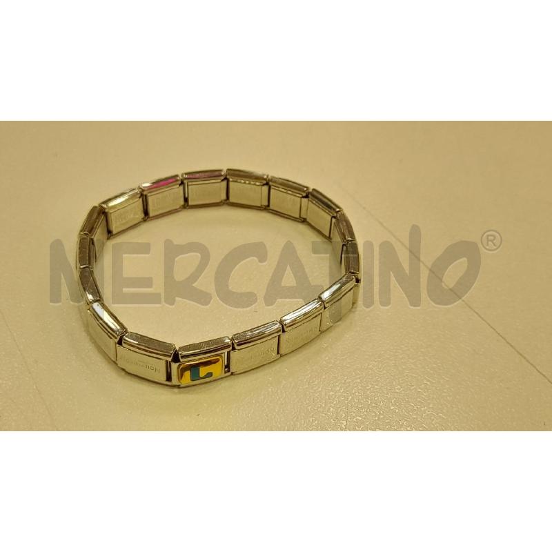 BRACCIALE NOMINATION LETTERA L | Mercatino dell'Usato Roma viale tirreno 1