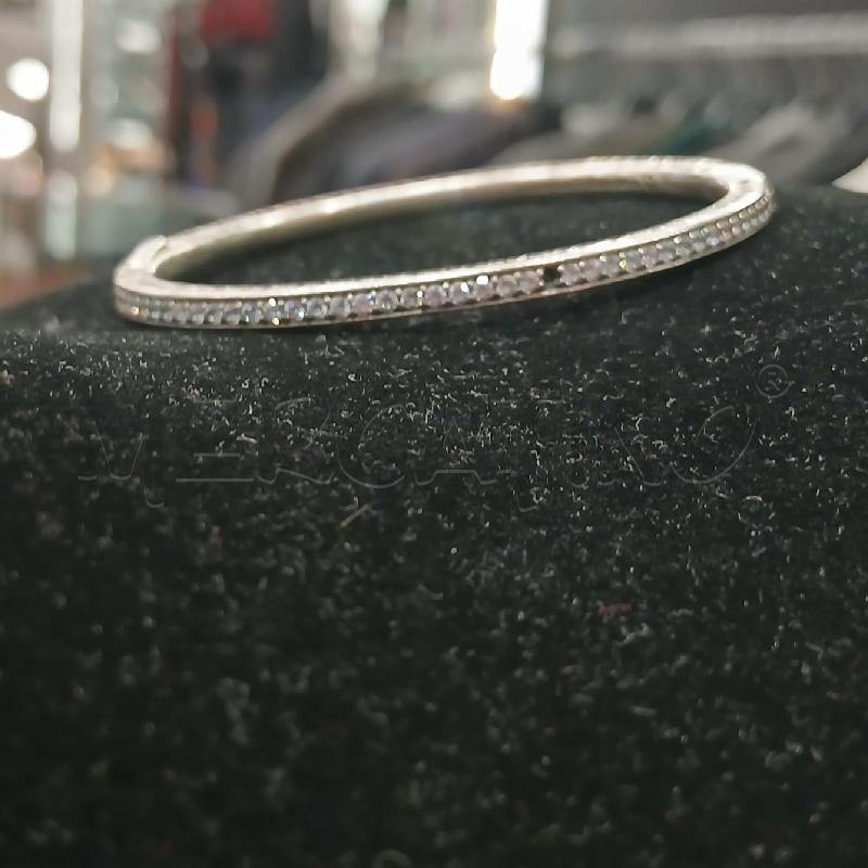 BRACCIALE PANDIRA FASCIA RIGIDA STRASS DA RIV | Mercatino dell'Usato Roma viale tirreno 1