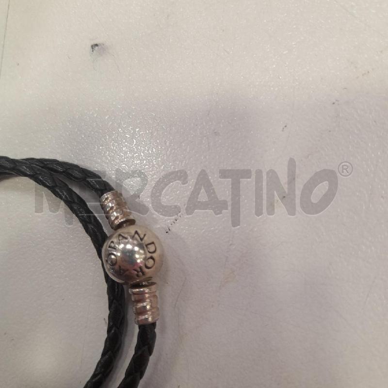 BRACCIALE PANDORA NE PELLE CHIUS MET | Mercatino dell'Usato Roma viale tirreno 3