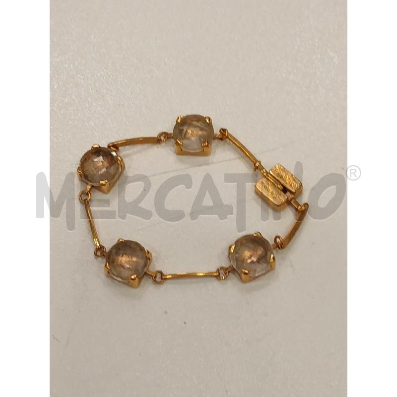 BRACCIALE REBECCA GI 4 TONDI STRASS BI | Mercatino dell'Usato Roma viale tirreno 1