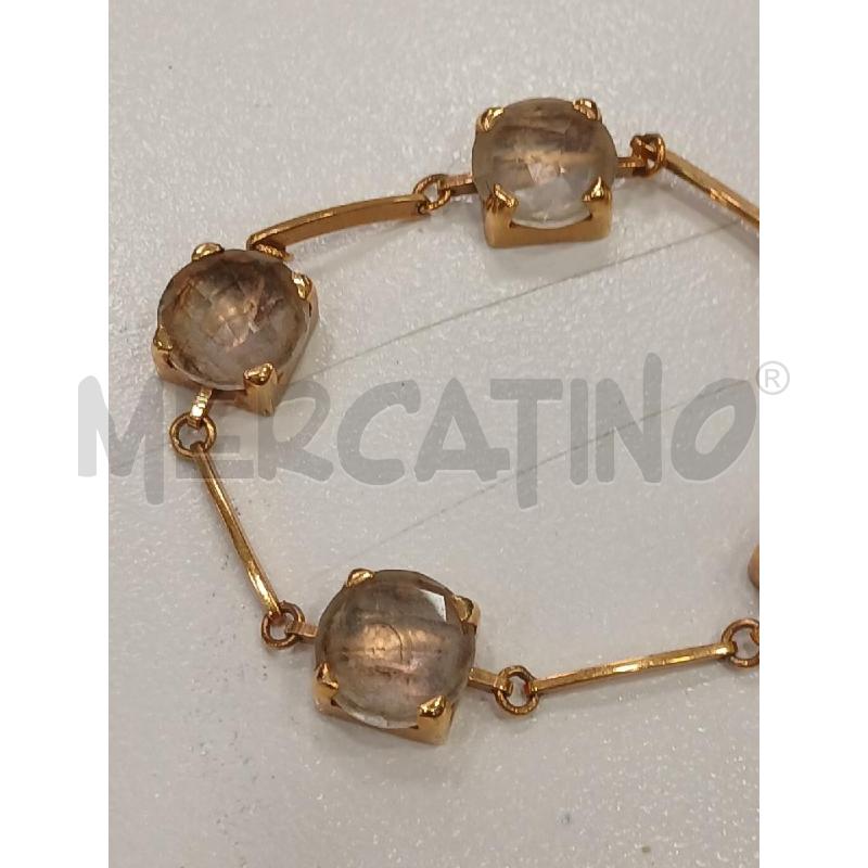 BRACCIALE REBECCA GI 4 TONDI STRASS BI | Mercatino dell'Usato Roma viale tirreno 2