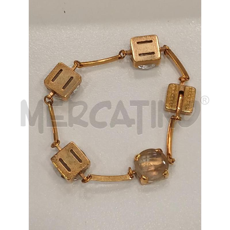 BRACCIALE REBECCA GI 4 TONDI STRASS BI | Mercatino dell'Usato Roma viale tirreno 4