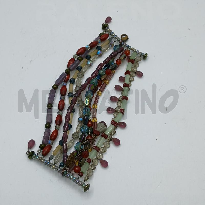 BRACCIALE REMINISCENCE MULTIFILO MULTICOLOR | Mercatino dell'Usato Roma viale tirreno 1