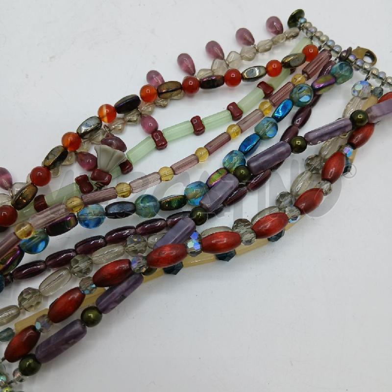 BRACCIALE REMINISCENCE MULTIFILO MULTICOLOR | Mercatino dell'Usato Roma viale tirreno 2