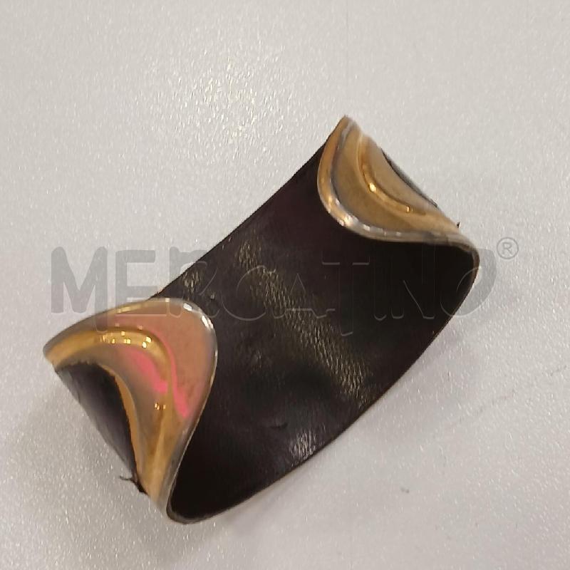 BRACCIALE RIGIDO APERTO GI PITON MA PELLE VOLTO DONNA  | Mercatino dell'Usato Roma viale tirreno 3