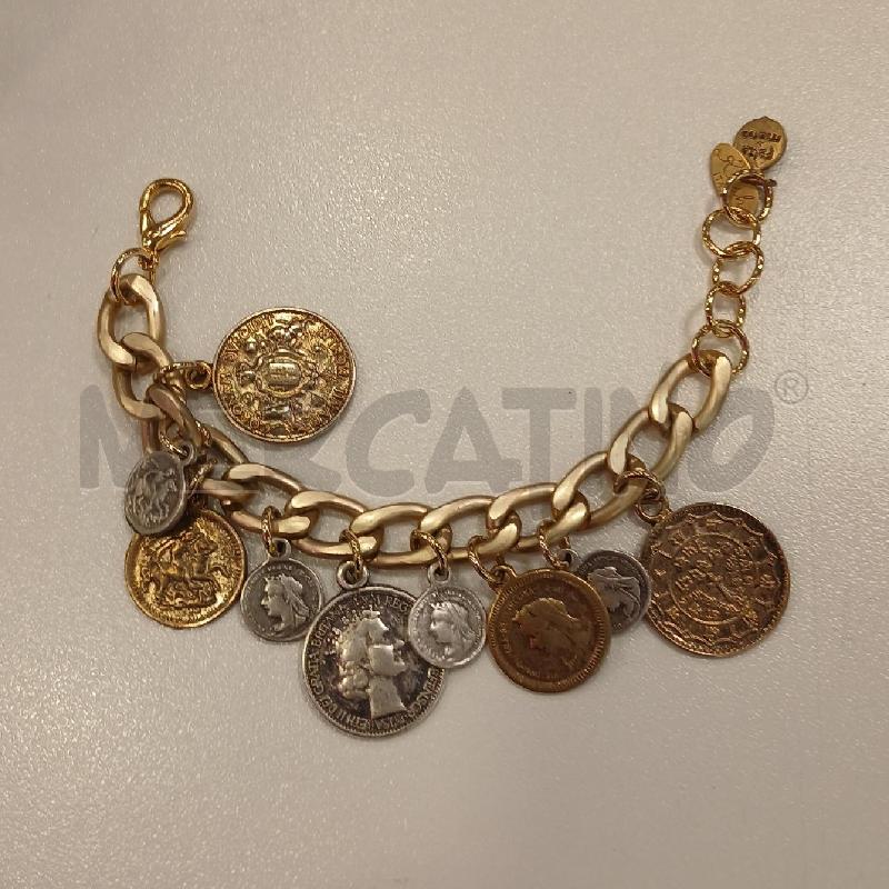 BRACCIALE RUSH CATENA MONETE GI | Mercatino dell'Usato Roma viale tirreno 1