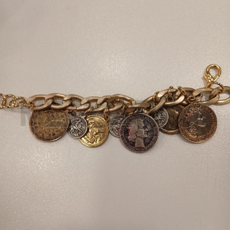 BRACCIALE RUSH CATENA MONETE GI | Mercatino dell'Usato Roma viale tirreno 3