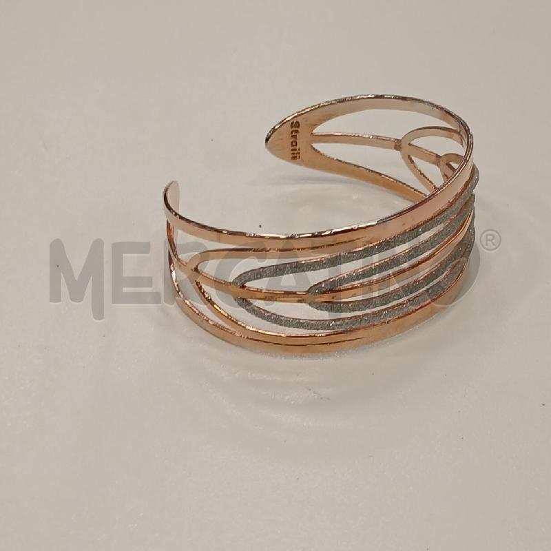 BRACCIALE STROILI RIGIDO ORO ROSA GR | Mercatino dell'Usato Roma viale tirreno 3