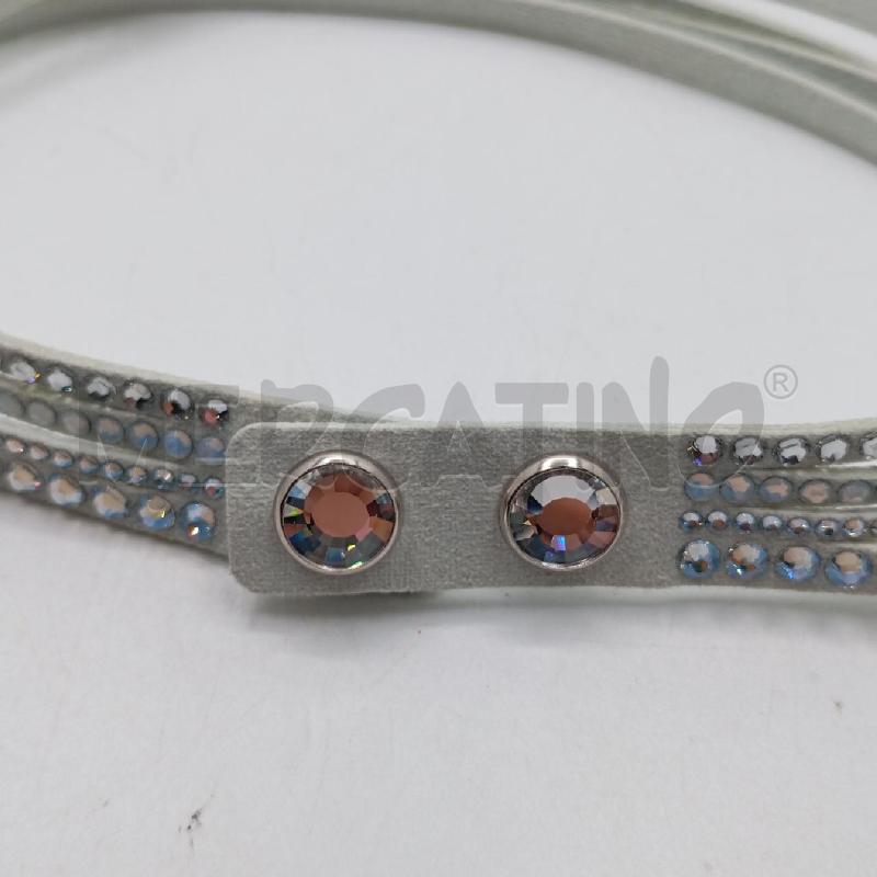 BRACCIALE SWAROVSKY BI FASCE STRASS  | Mercatino dell'Usato Roma viale tirreno 3