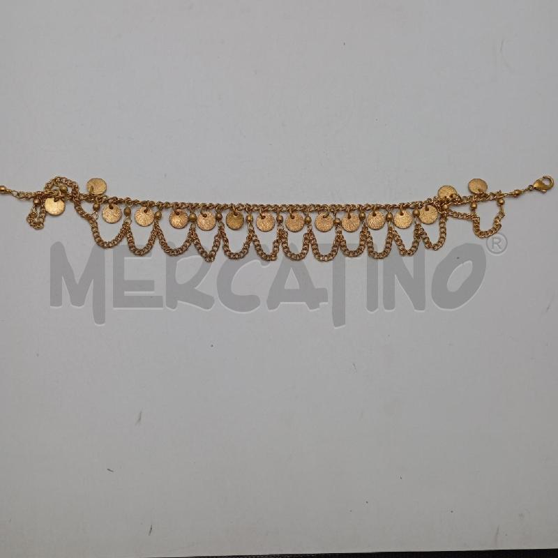 BRACCIALE VESTOPAZZO CATENINE TONDINI BRONZATI | Mercatino dell'Usato Roma viale tirreno 2