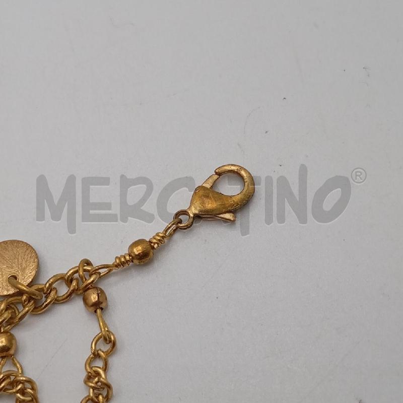 BRACCIALE VESTOPAZZO CATENINE TONDINI BRONZATI | Mercatino dell'Usato Roma viale tirreno 3