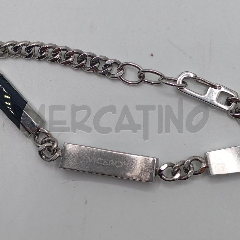 BRACCIALE VICEROY PLACCHETTE GR NE  | Mercatino dell'Usato Roma viale tirreno 3