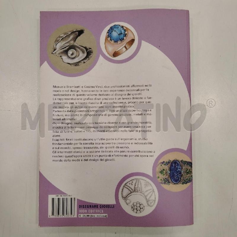BRAMBATTI VINCI DISEGNARE GIOIELLI | Mercatino dell'Usato Roma viale tirreno 2