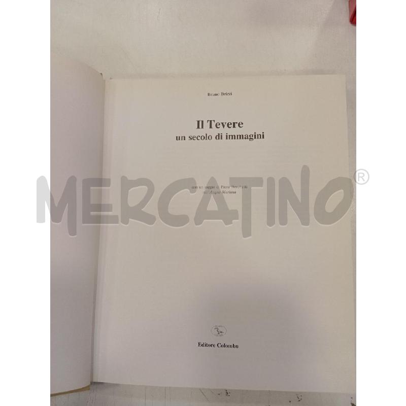BRIZZI IL TEVERE UN SECOLO D'IMMAGINI | Mercatino dell'Usato Roma viale tirreno 2