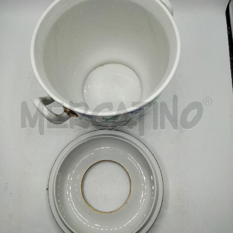 CACHEPOT PORCELLANA SEVRES DEC VERDI ORO | Mercatino dell'Usato Roma viale tirreno 4