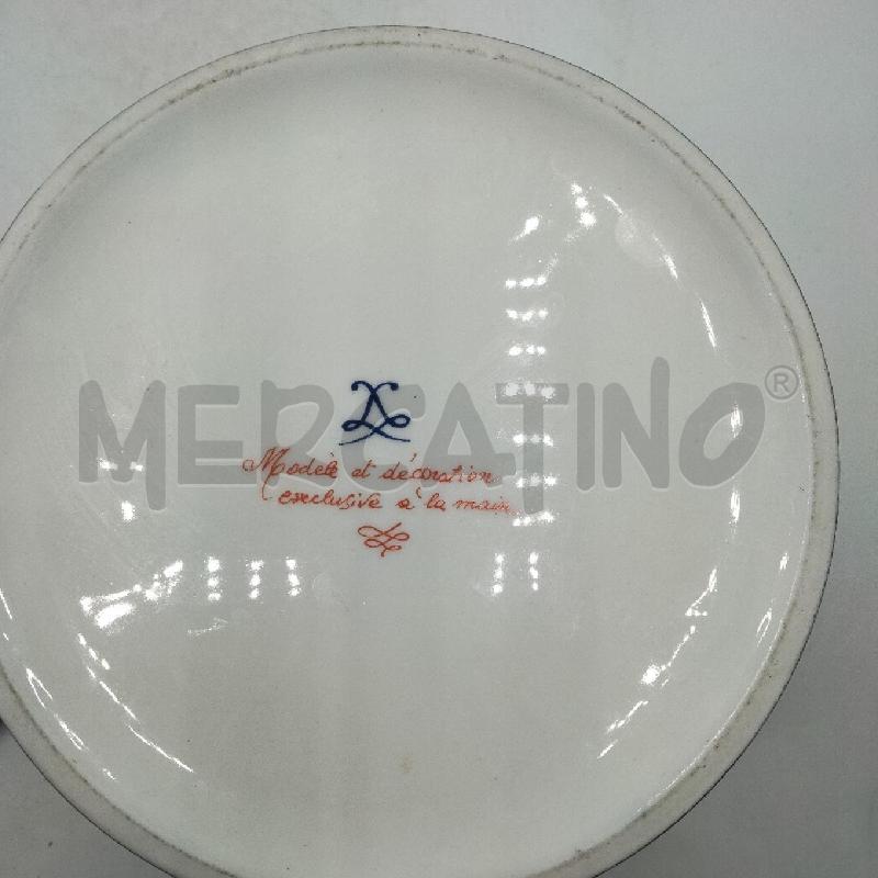 CACHEPOT PORCELLANA SEVRES DEC VERDI ORO | Mercatino dell'Usato Roma viale tirreno 5