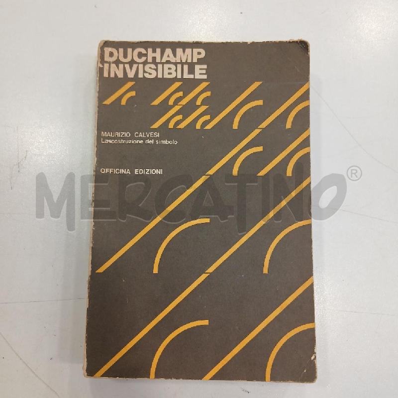 CALVESI DUCHAMP INVISIBILE | Mercatino dell'Usato Roma viale tirreno 1