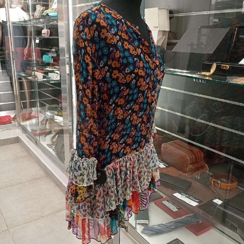 CAMICIA D DENNY ROSE FANTASIA FLOREALE | Mercatino dell'Usato Roma viale tirreno 3