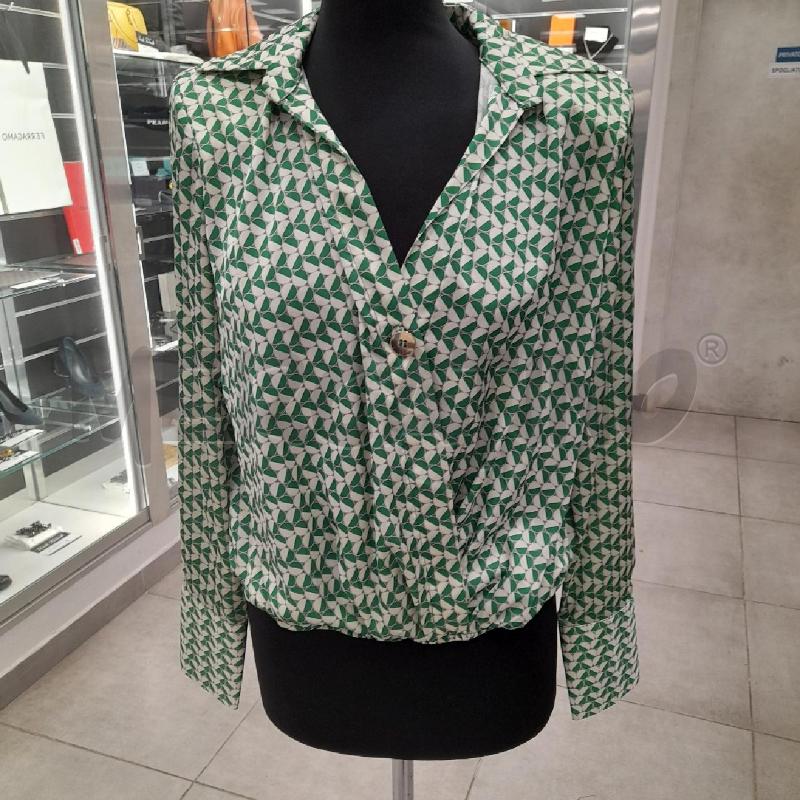 CAMICIA D ELMAS PHIL FANT GEOM BI VE  | Mercatino dell'Usato Roma viale tirreno 1