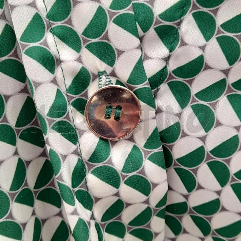 CAMICIA D ELMAS PHIL FANT GEOM BI VE  | Mercatino dell'Usato Roma viale tirreno 3