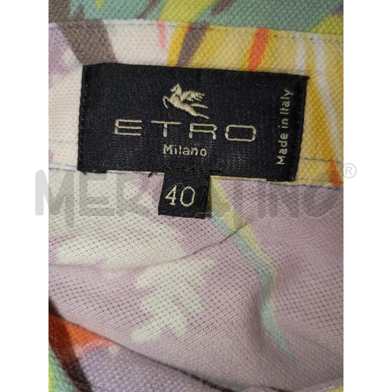CAMICIA D ETRO MULTICOLOR | Mercatino dell'Usato Roma viale tirreno 3