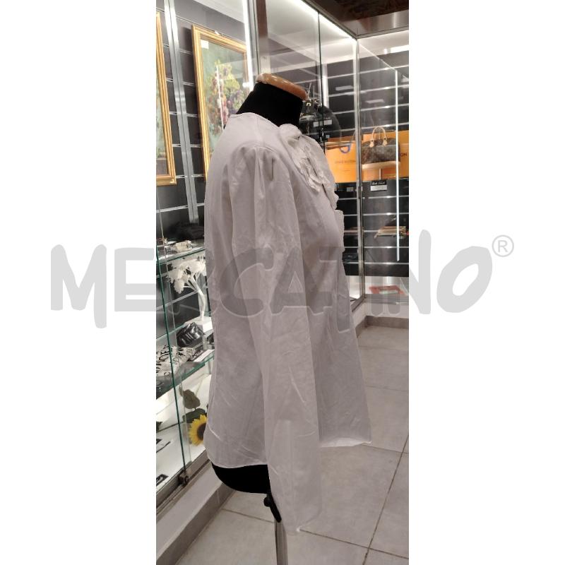 CAMICIA D MOSCHINO CHEAP AND CHIC BIANCO  | Mercatino dell'Usato Roma viale tirreno 3