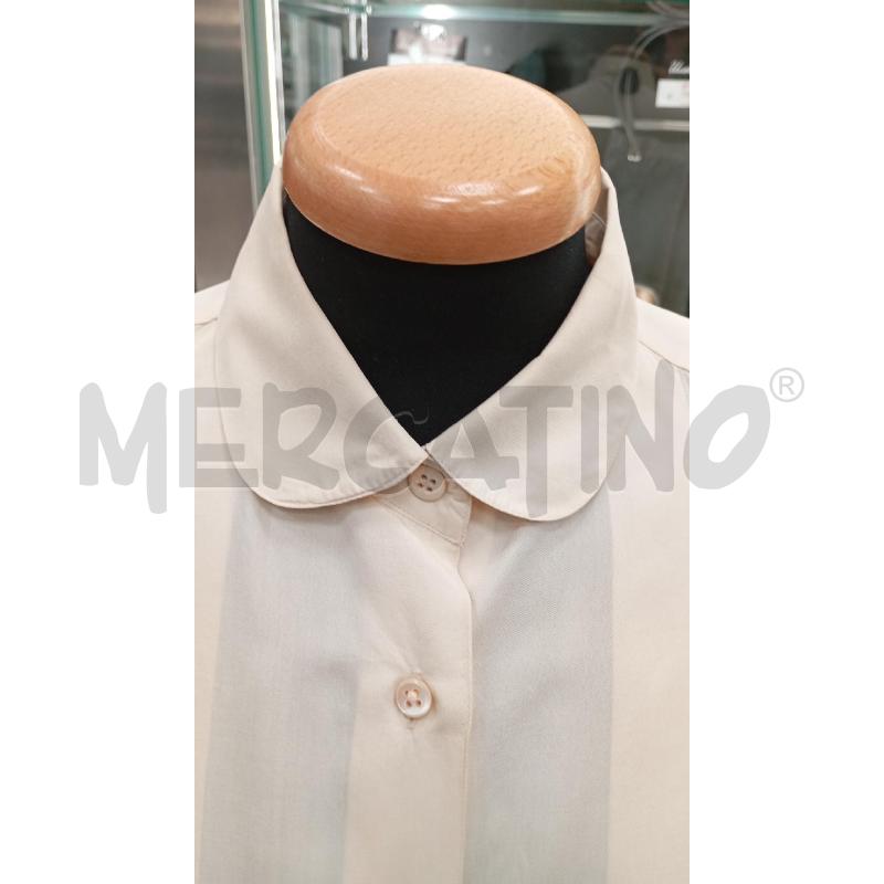 CAMICIA D PRADA CREMA | Mercatino dell'Usato Roma viale tirreno 2