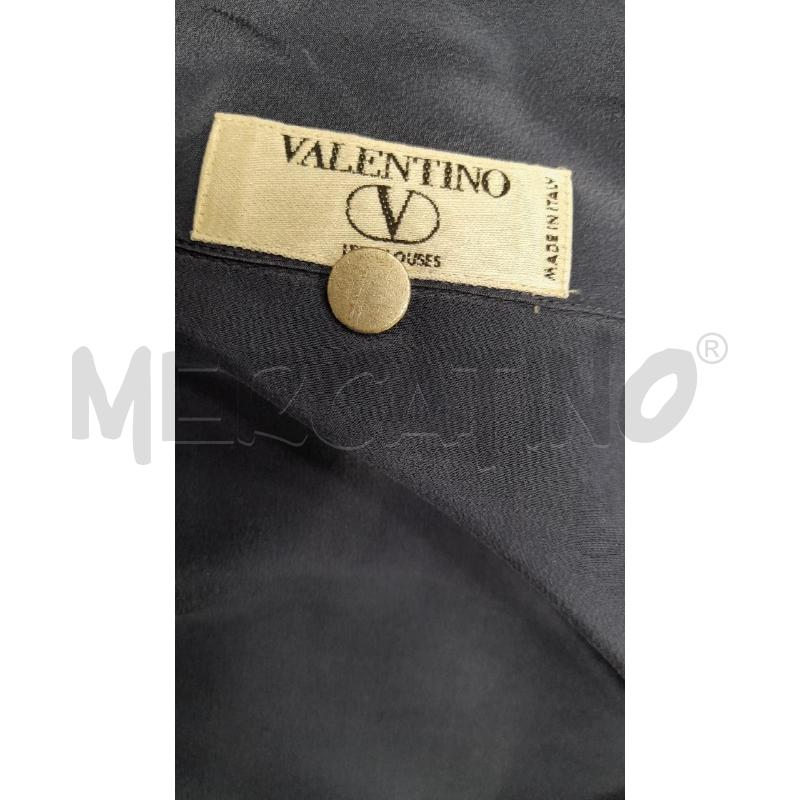 CAMICIA D VALENTINO BL VELATA MERLETTO BI PROFILI | Mercatino dell'Usato Roma viale tirreno 5